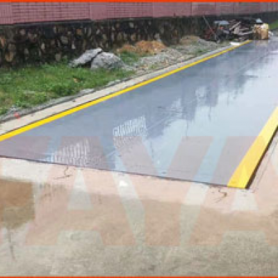 深圳水務集團龍田水質凈化廠地磅合作案例--2019年11月16日