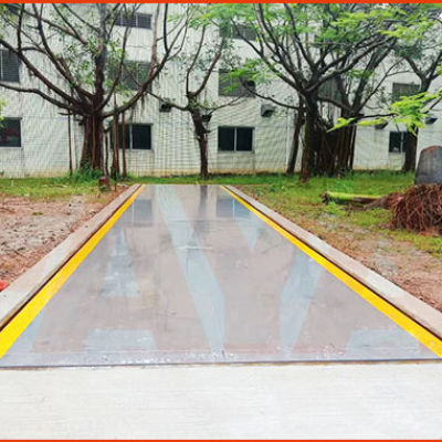 深圳水務集團固戍水質凈化廠地磅項目施工案例--2019年11月1日