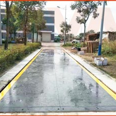 龍華水質凈化廠地磅項目施工案例--2019年5月10日