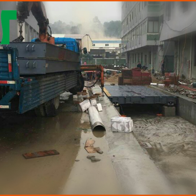 佛山天生藥業地磅項目--2018年6月14日