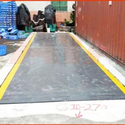 金雅豪深圳地磅項目施工案例--2018年8月13日