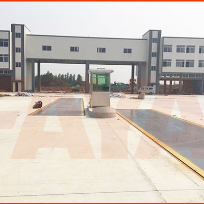 中山兩岸四地農批市場地磅項目施工案例--2018年7月2日