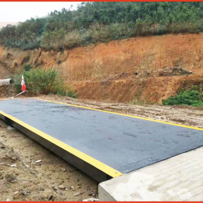 深汕特別合作區地磅項目施工案例--2018年12月27日